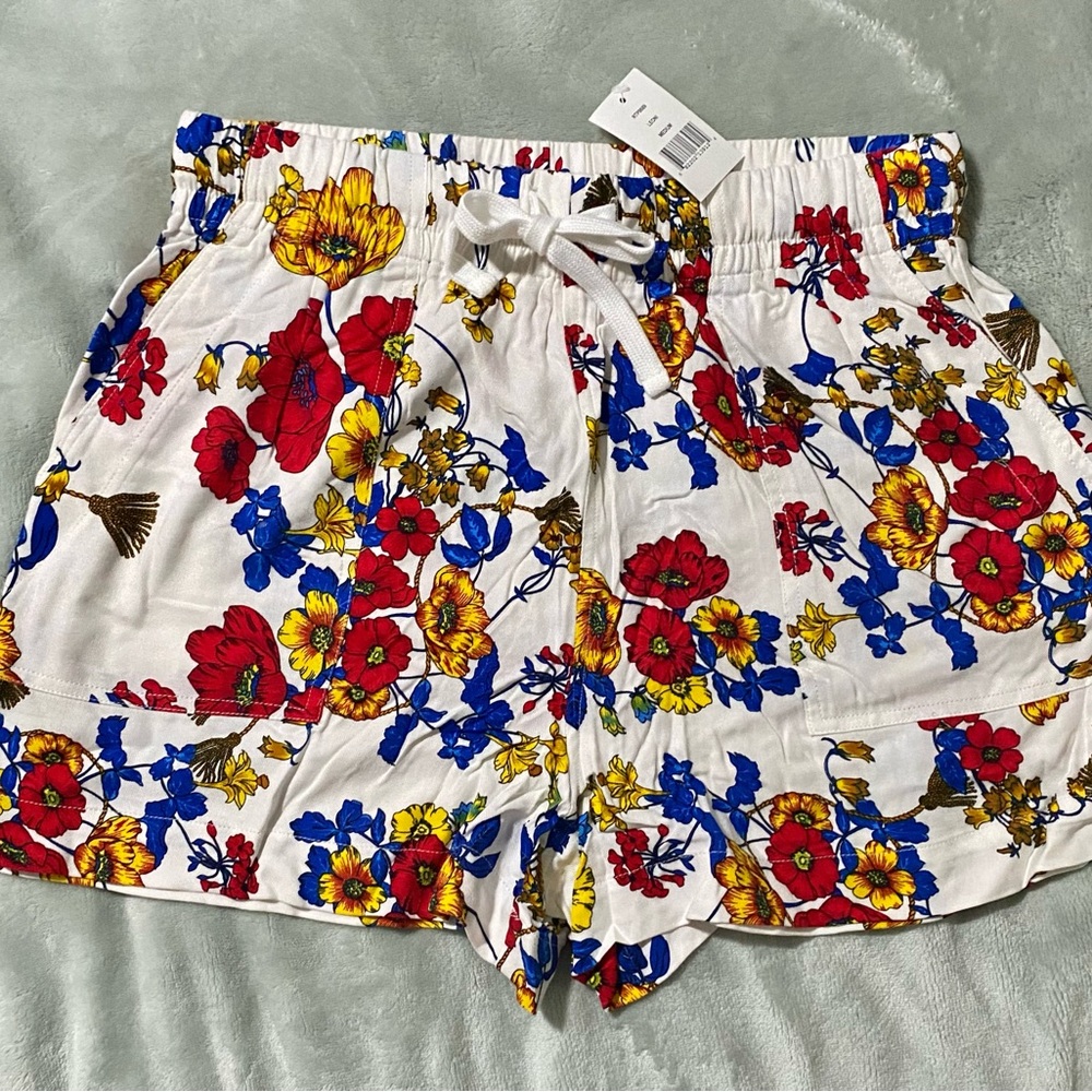 Gibson High Waist Floral Women's Shorts - Multicolor